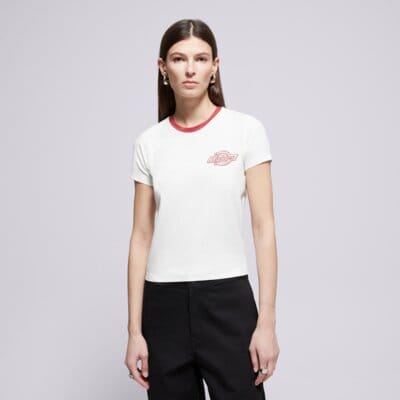 E-shop Dickies Plainville Ringer Tee W Biela EUR M