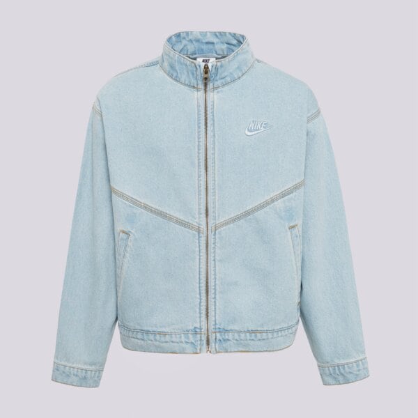 Nike Wr Denim Jacket Girl Modrá EUR 147-158