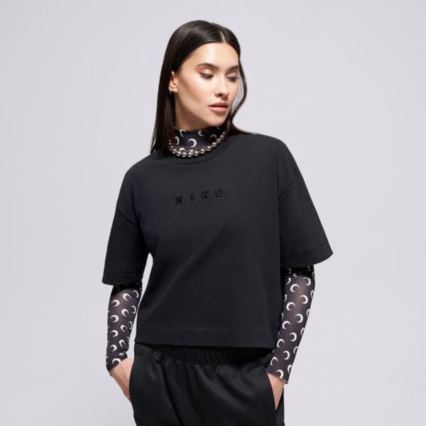 E-shop Nike Luxe Ss Tee Boxy W Nsw Čierna EUR M