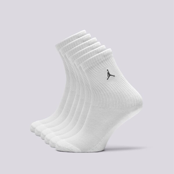 Jordan Ponožky Everyday Essentials 6Pk Crew Biela EUR 27-35