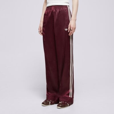 Adidas Satin Lace Track Pants Loose Firebird Bordová EUR 34