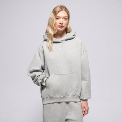 Nike S Kapucňou W Nk Stdo Flc Os Po Hdy Sivá EUR L