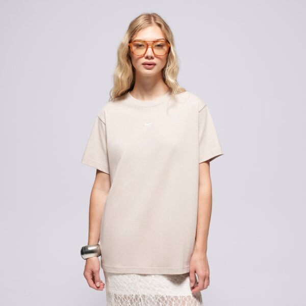 Nike W Nsw Classic Ss Tee Krémový EUR S