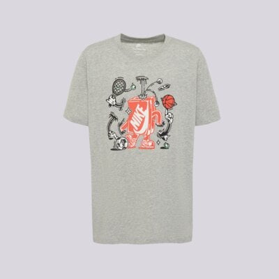 Nike K Nsw Tee Boxy Mlt Spt Boy Sivá EUR 137-147