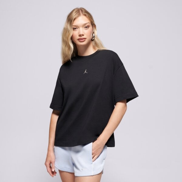 Jordan W J Ess Ss Gf Tee Čierna EUR S
