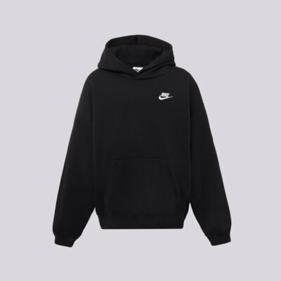 Nike S Kapucňou K Nsw Clb Flc Os Hdy Čierna EUR 158-170
