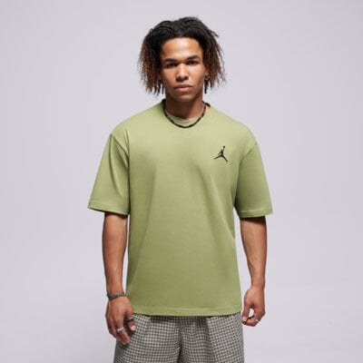 Jordan M J Jumpman Emb Ss Crew Zelená EUR S