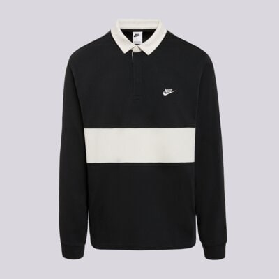 Nike M Nk Club Ls Rugby Top Čierna EUR XL