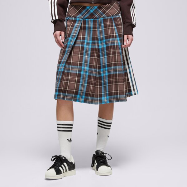 Adidas Sukňa Gfx Check Skirt Hnedá EUR 40